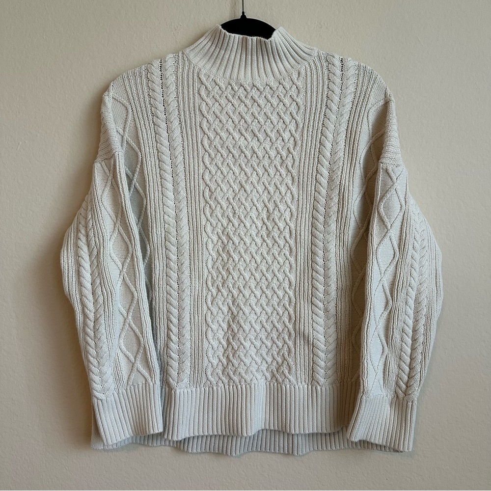 J. Crew Cable Knit Sweater